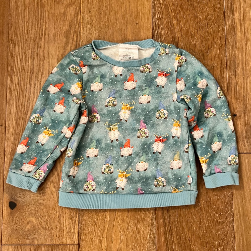 Posh Peanut Gnomey Sweatshirt Size 7
